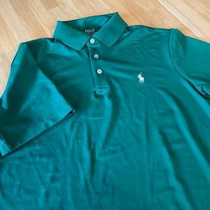 Polo by Ralph Lauren polo shirt. Performance material.